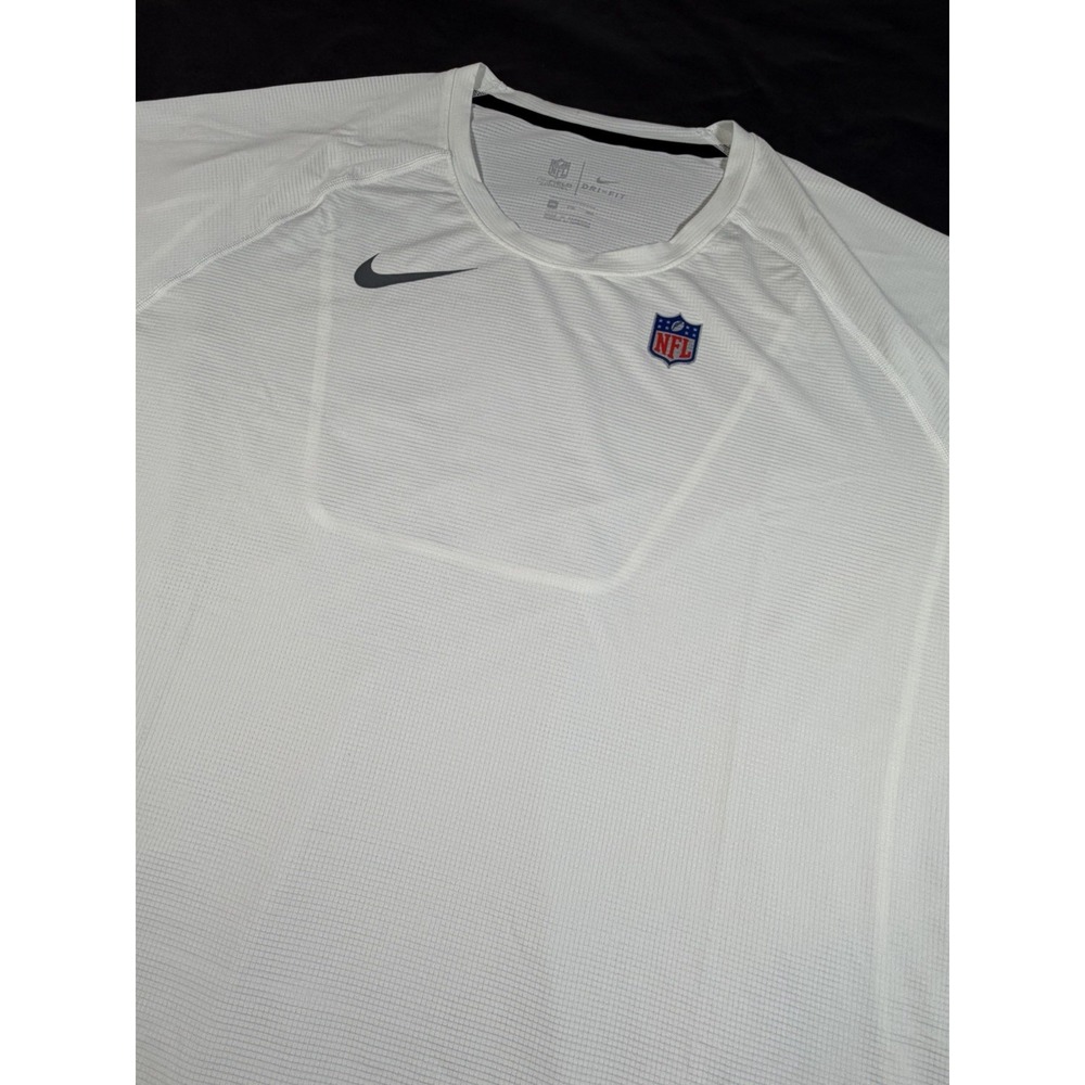 Nike Dri-Fit NFL Team Issued Shirt Men's Size 3XL White CW6317-100 New Player